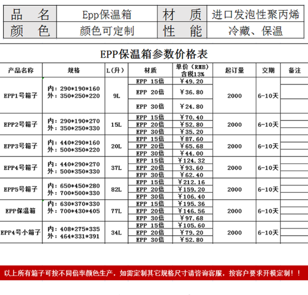 高端曬紋epp